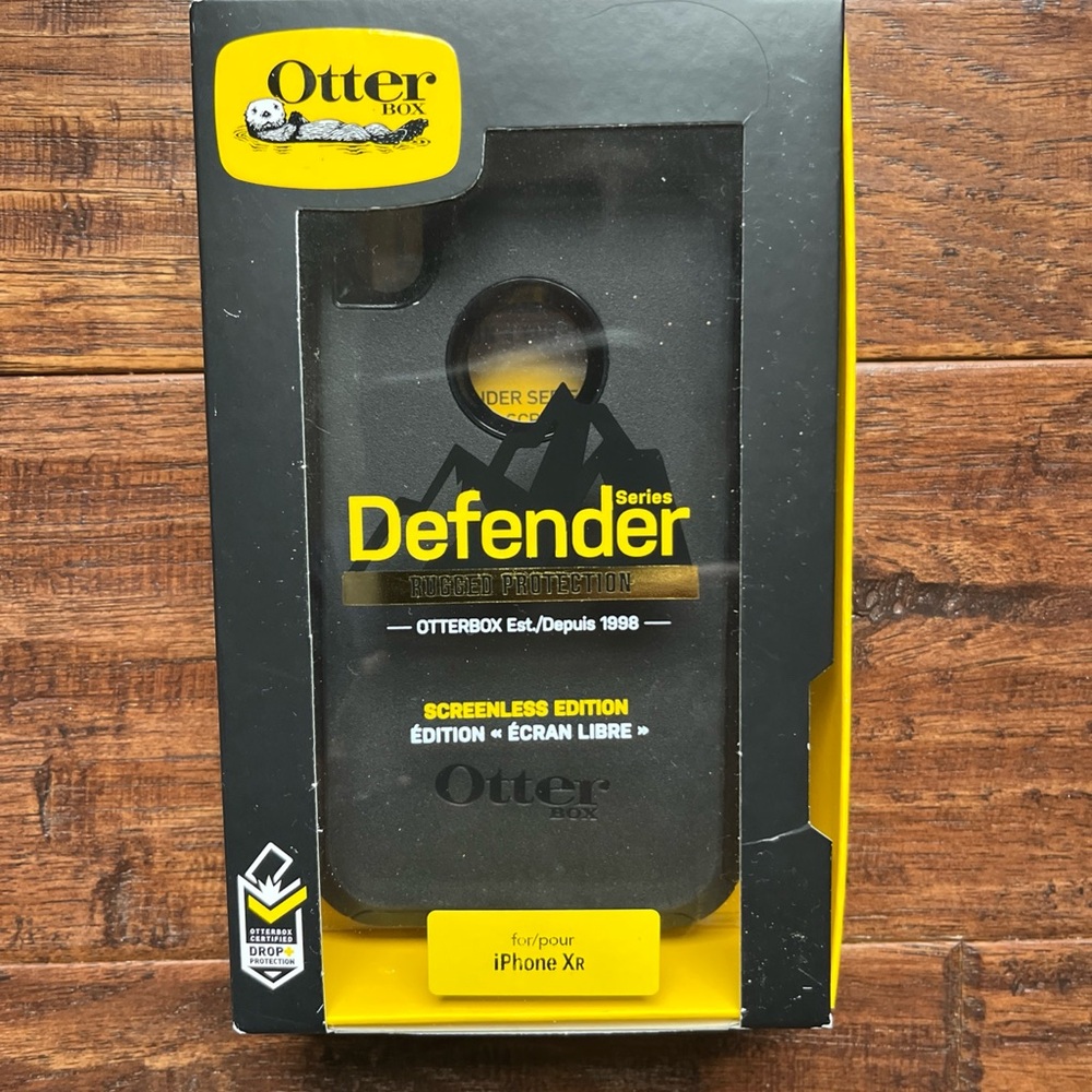 OtterBox (SCREENLESS) Defender Case iPhone Xr New In Box - Picture 2 of 9